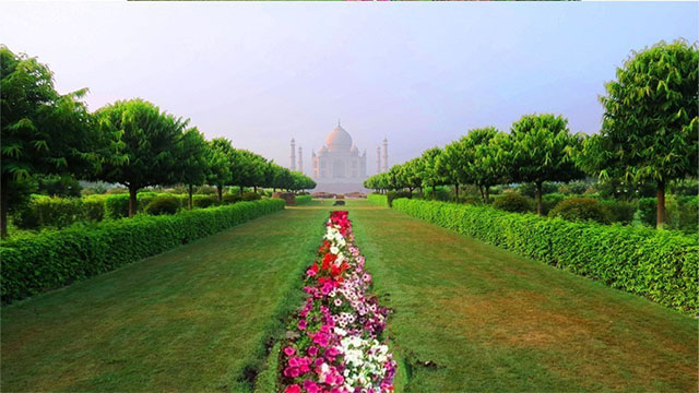 Best places to visit in Agra for sunset view of Taj Mahal